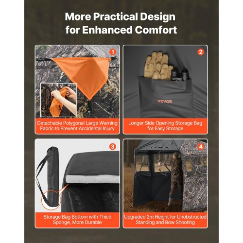 6-7 person portable hunting blind bag for deer and duck | EU