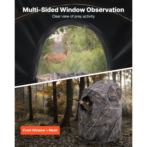 Single Person Portable Hunting Blind Ground Deer Duck Carrying Bag | EU