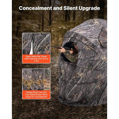 Single Person Portable Hunting Blind Ground Deer Duck Carrying Bag | EU
