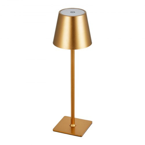 Sladdlös Bordslampa 2-pack 5200mAh Uppladdningsbart Batteri Skrivbordslampa Guld