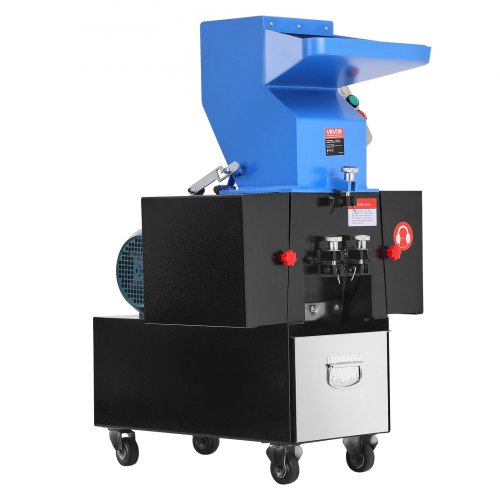 Plastic Shredder Crusher 2.2KW Granulator Recycling Machine 380V 3 Phase