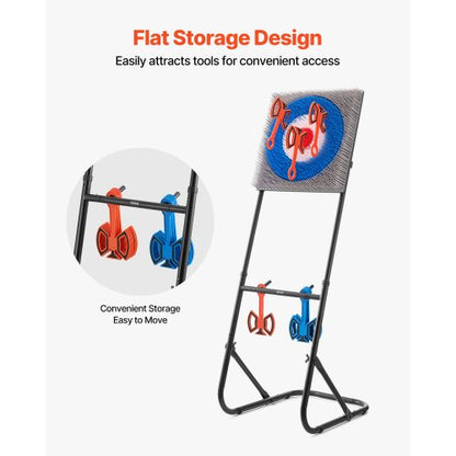 Axe Throwing Game Plastic Brush Target 8 Throwing Axes Set Steel Frame | EU