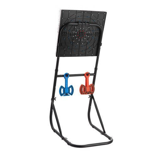 Axe Throwing Game Plastic Brush Target 8 Throwing Axes Set Steel Frame | EU