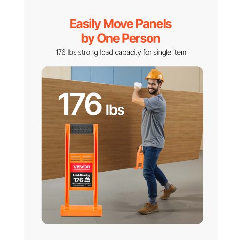 Drywall Holder 2-pack Plywood Holder Handle with 176 lbs load