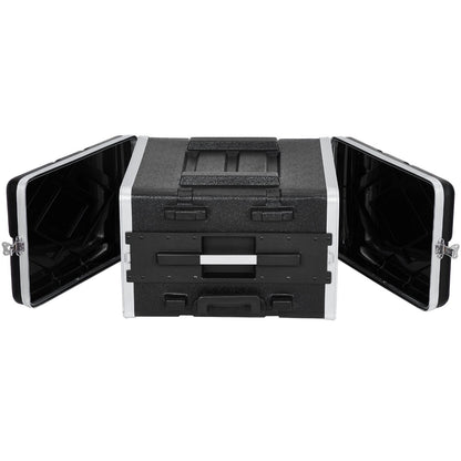 6U Rack Case Server Rack Cabinet 19 i djup med ABS konstruktionshandtag