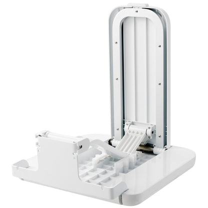 Hopfällbar ABS duschsits 15,7'' x 16,7'' väggmonterad duschbänk 440 lbs