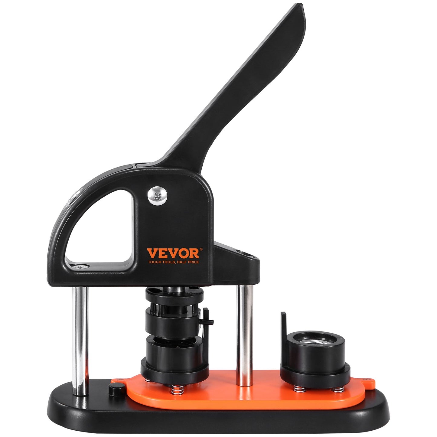 Button Maker Machine, 0,98 tum/25 mm Pin Maker, Installationsfri Badge Punch Press Kit, Barn DIY Gifts Button Making Supplies med 500 st knappdelar, Circle Cutter, Magic Book