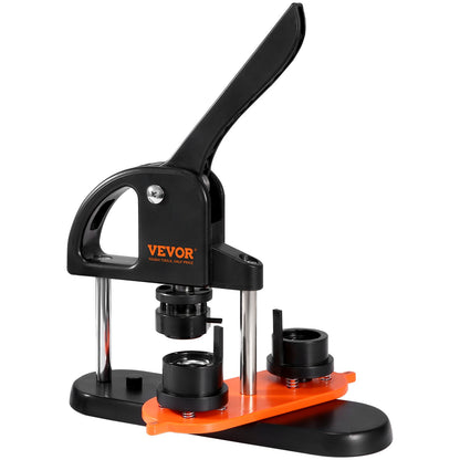 Button Maker Machine, 0,98 tum/25 mm Pin Maker, Installationsfri Badge Punch Press Kit, Barn DIY Gifts Button Making Supplies med 500 st knappdelar, Circle Cutter, Magic Book