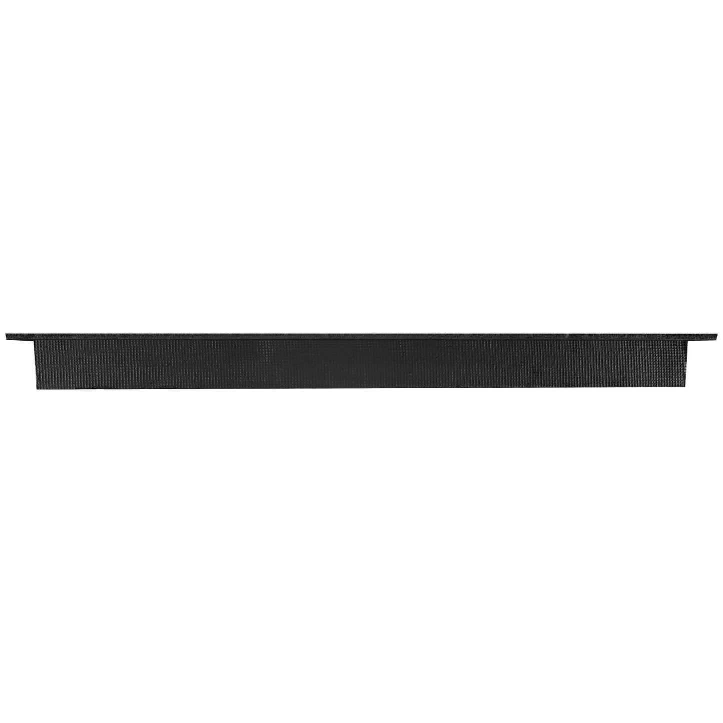 Duschnisch Klar för kakel 40,64 x 127 cm, Enstaka hyllplan, fyrkantiga hörn Vägginsatt nisch infälld, förseglat skydd Modern tvålförvaringsnisch för duschbadrum, svart
