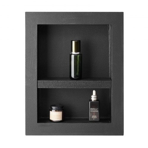 Duschnisch 40,6 x 50,8 x 10,2 cm Infälld väggavdelare Hylla Badrum |  EU