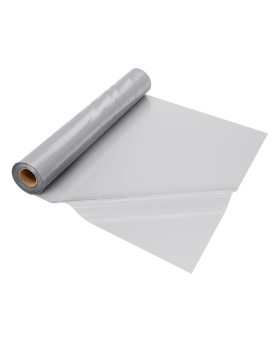 8Mil Plastic Sheet Roll 6.5 x 164 FT Heavy Duty Polyethylene Gray