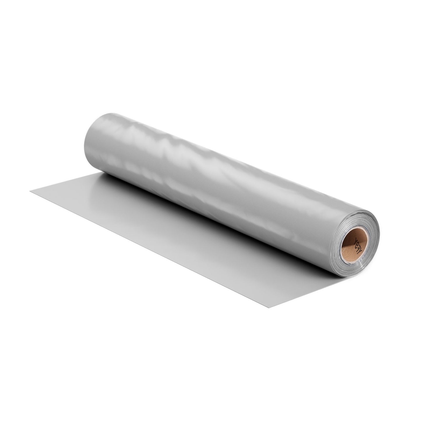 8Mil Plastic Sheet Roll 6.5 x 164 FT Heavy Duty Polyethylene Gray