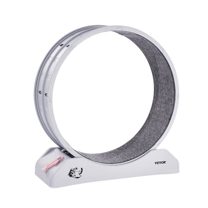 Cat Training Wheel 31.5 in Large Indoor Cat Running Wheel Treadmill White