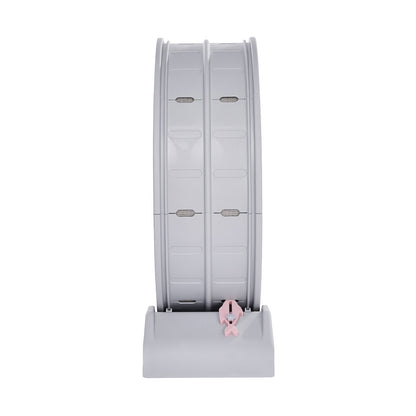 Cat Training Wheel 31.5 in Large Indoor Cat Running Wheel Treadmill White