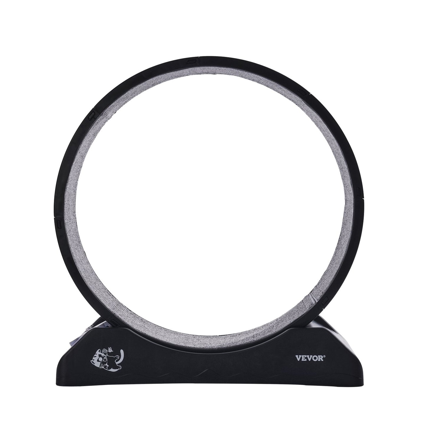 Cat Training Wheel 31.5 in Large Indoor Cat Running Wheel Treadmill Black