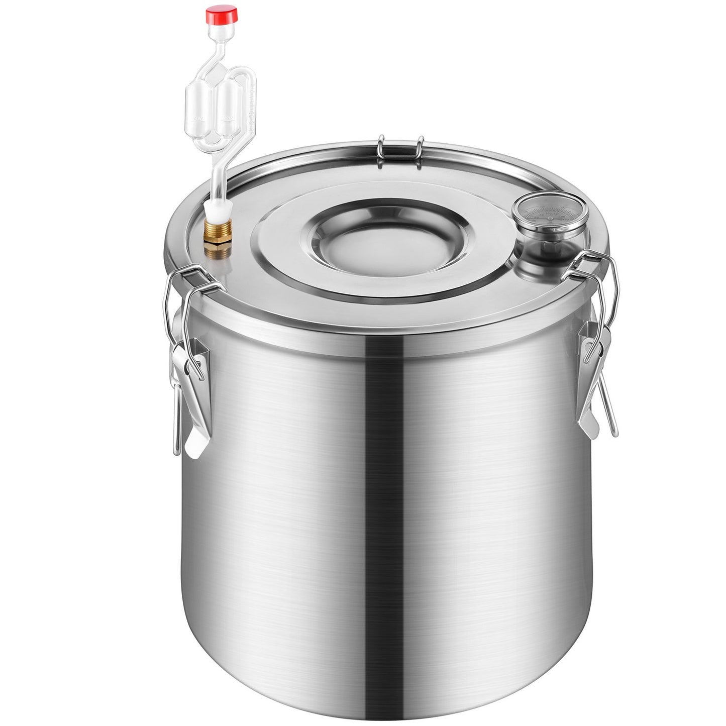 Moonshine Still Water Alcohol Distiller 5Gal with Thumper Keg &amp; 8W Water Pump