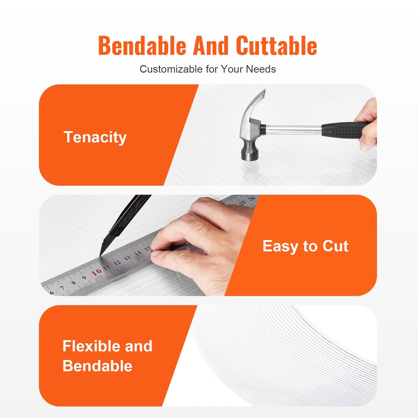 6-pack polycarbonate greenhouse panels 2' X 4' X 0.16'' roof sheets