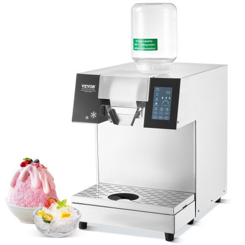 commercial snowflake ice cream machine 397LBS/24H stainless steel for ice cream | EU