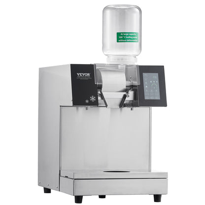 Commercial Snowflake Ice Cream Machine 529LBS/24H Stainless Steel For Ice Cream