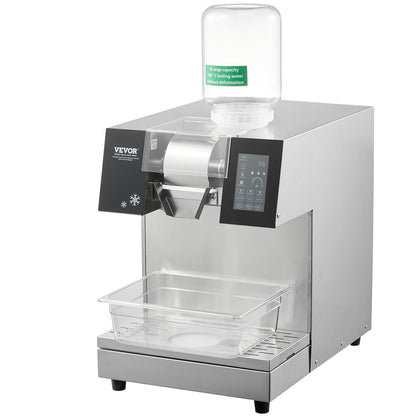 Commercial Snowflake Ice Cream Machine 529LBS/24H Stainless Steel For Ice Cream