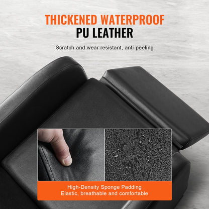 Shampoo Backwash Stol Barbershop Hårtvättstation & Elektriskt fotstöd