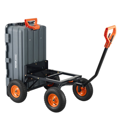 Poly Garden Dump Cart Kraftiga gårdsvagnar och vagnar 6,48 cu.ft 1200 lbs