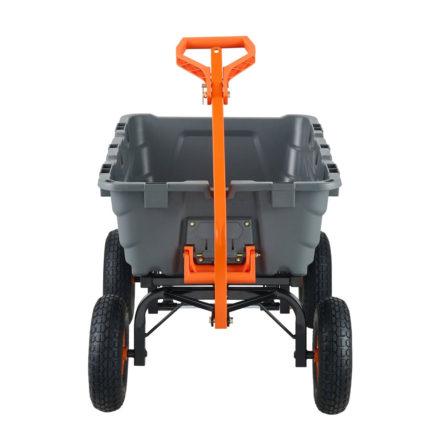 Poly Garden Dump Cart Kraftiga gårdsvagnar och vagnar 1500 lbs 13" däck