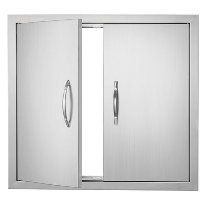 660x609 mm BBQ Island Access Door Outdoor Kitchen Door Stainless Steel