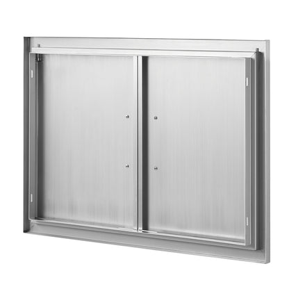 774x533 mm BBQ Ö Access-dörr Utomhus köksdörr Rostfritt stål