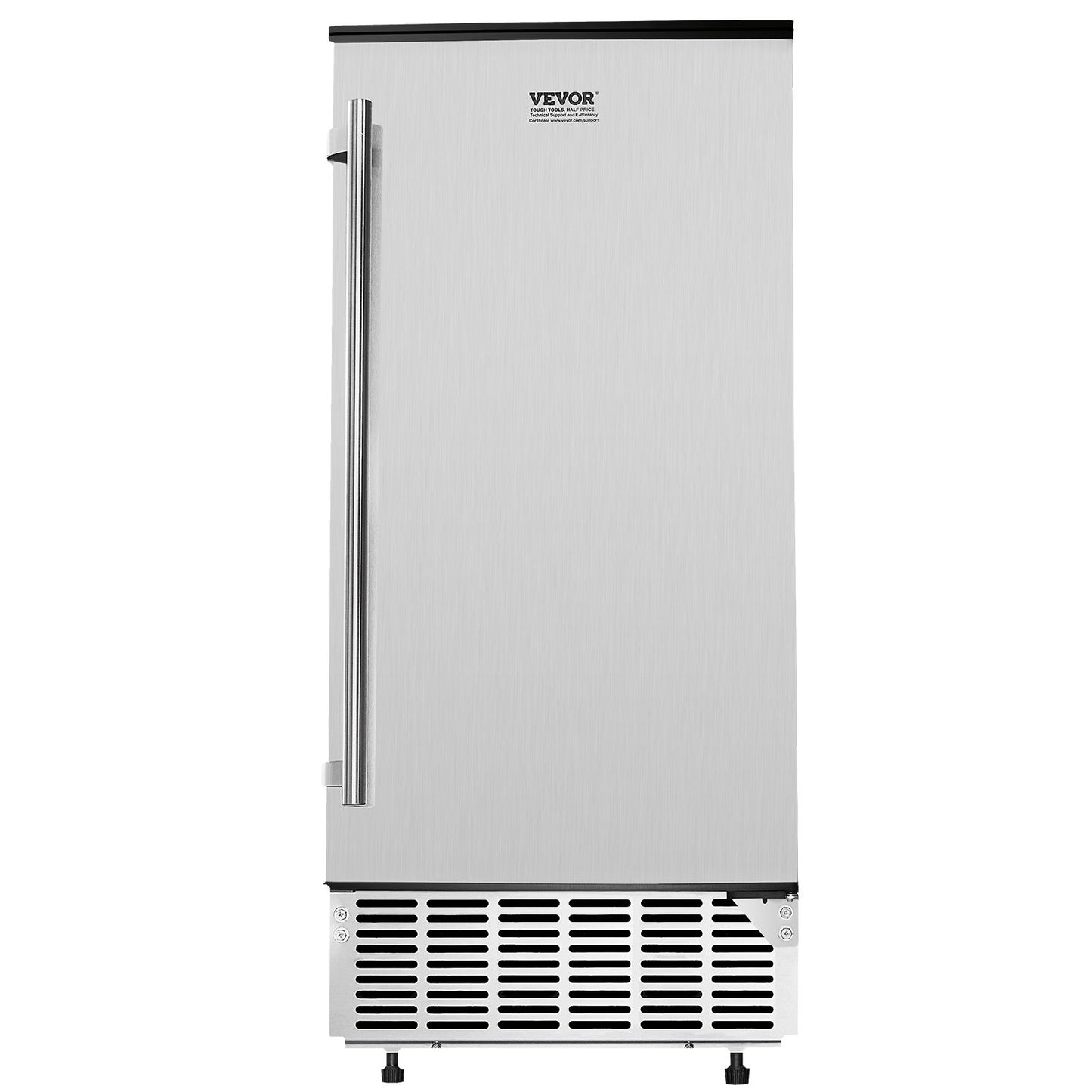 Undercounter Ice Maker 80 Pounds/Day Built-in Ice Maker with Reversible Door