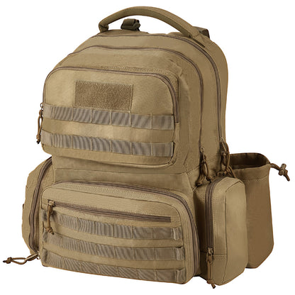 Tactical Range Ryggsäck för 6 Pistols Gun Backpack Brown