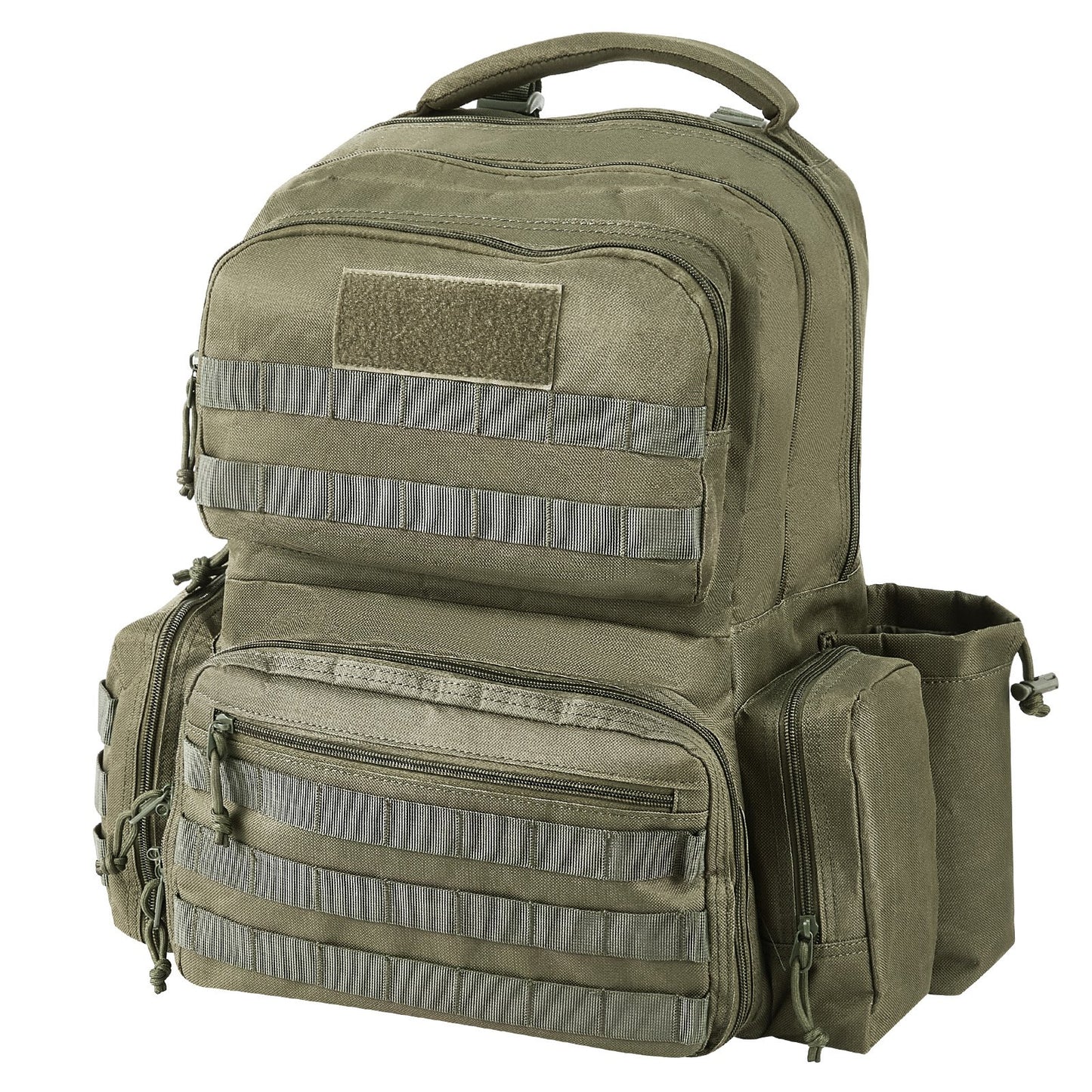 Tactical Range Ryggsäck för 6 Pistols Gun Backpack Green
