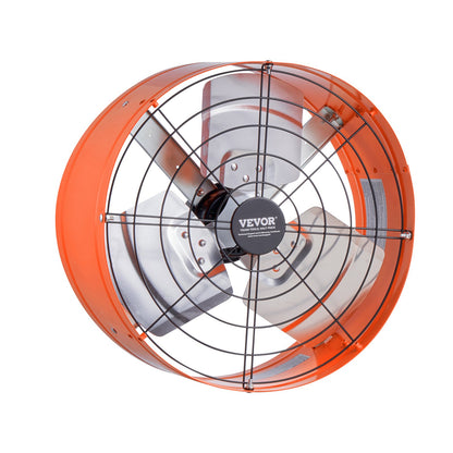 15" Gable Mount Fan 1650 CFM Attic Exhaust Fan with Adjustable Thermostat