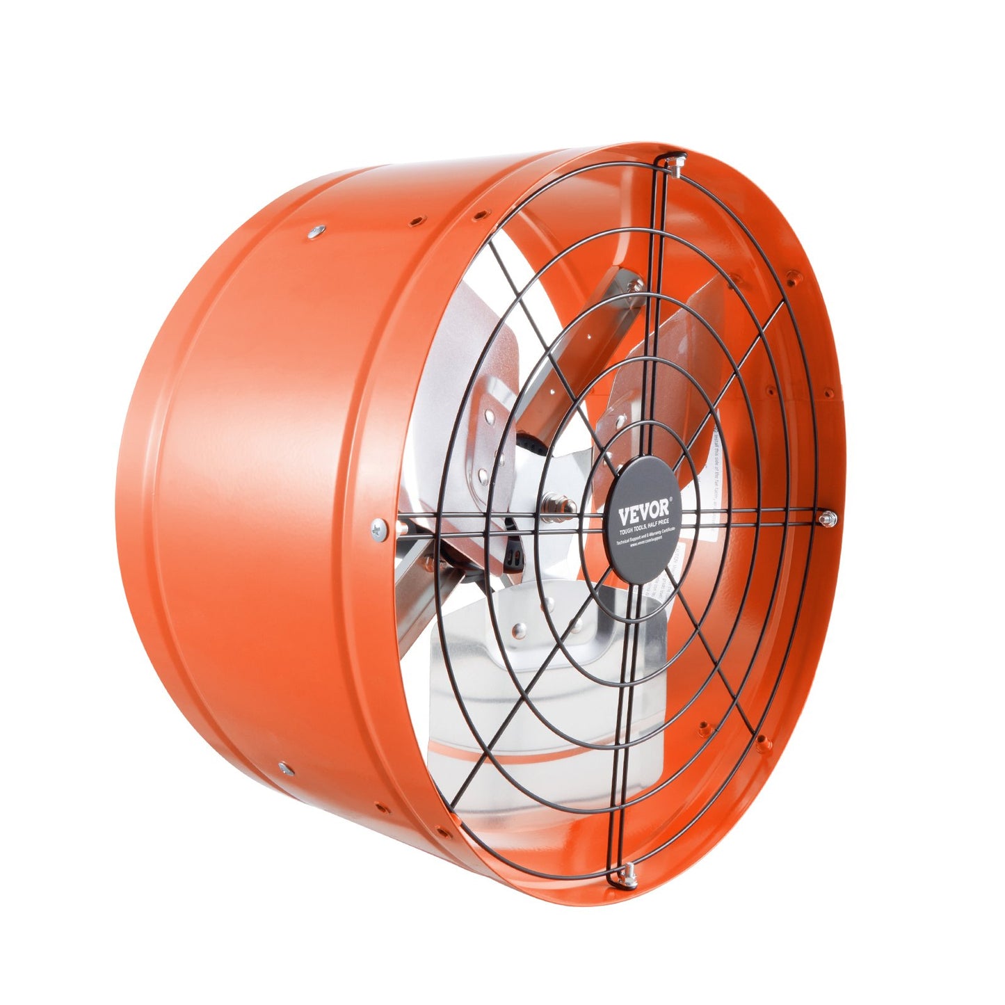 15" Gable Mount Fan 1650 CFM Attic Exhaust Fan with Adjustable Thermostat