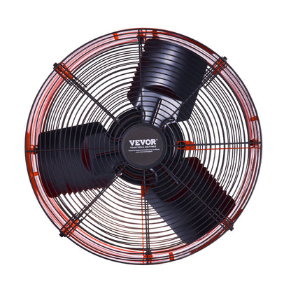 16" Gable Mount Fan 2940 CFM Attic Vent Fan with adjustable thermostat