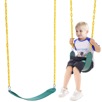 2er-Pack Schaukelstühle Schaukelersatz für Outdoor-Schaukelset 66 Zoll Kette