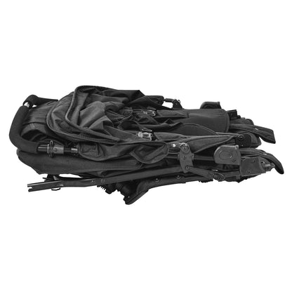 Double Stroller Side x Side Foldable Lightweight Twin Stroller Black