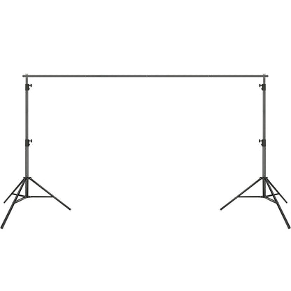 12 x 10 ft Heavy Duty Backdrop Stand, Height Adjustable Photography Backdrop Stand, Background Support System with 6 Clamps and a Carrying Bag, for Party, Wedding, Display, Photo