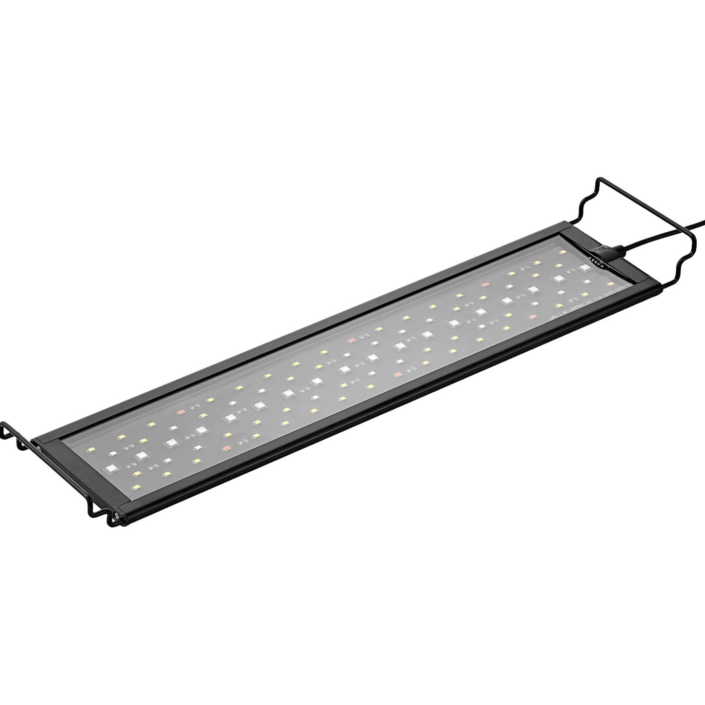 Full Spectrum Aquarium Light & LCD-skärm för 18"-24" sötvattentank 18W