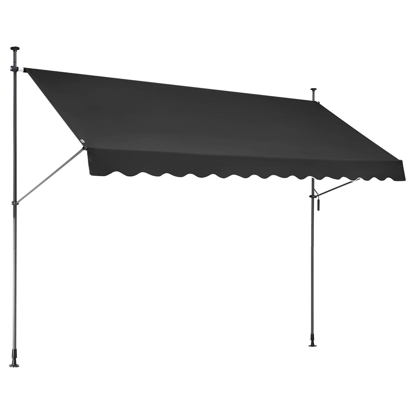 138x47" uteplatsmarkis Infällbar altantak Sunsetter med vev