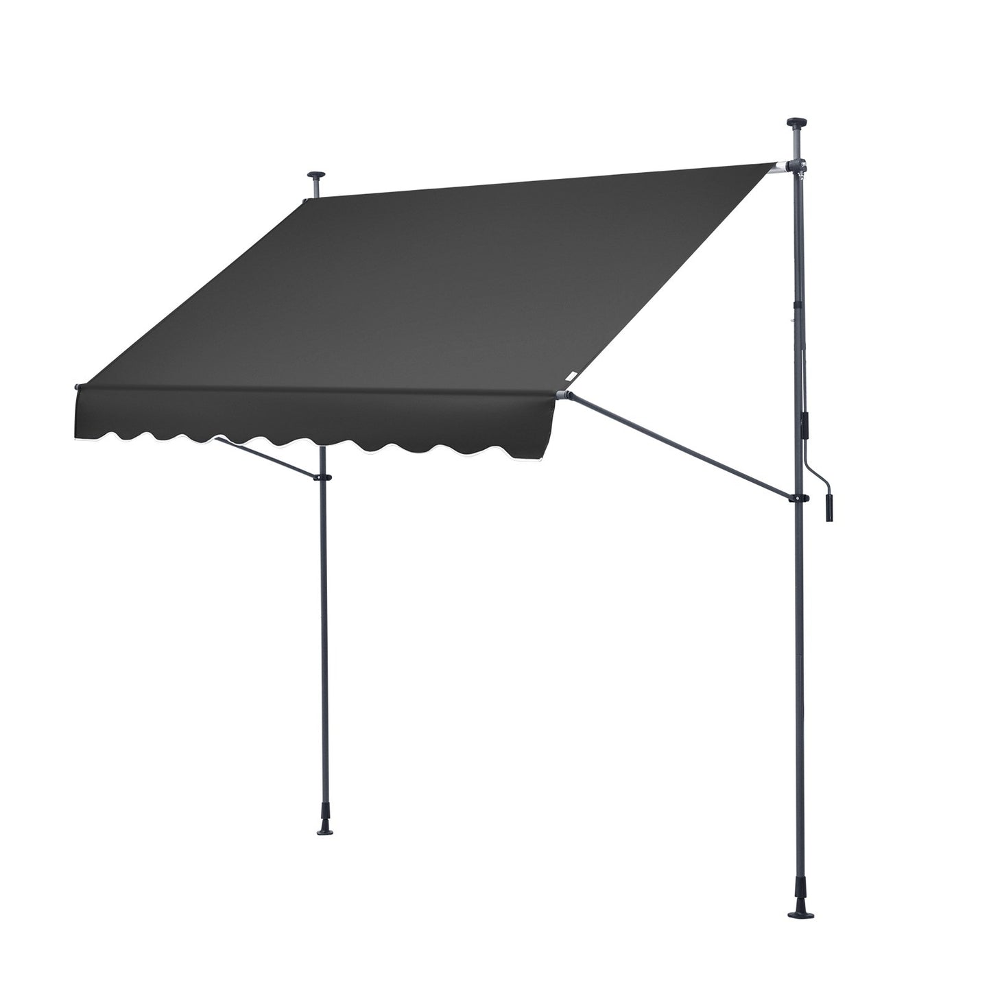 98x47" patio awning Retractable patio roof Sunsetter with crank