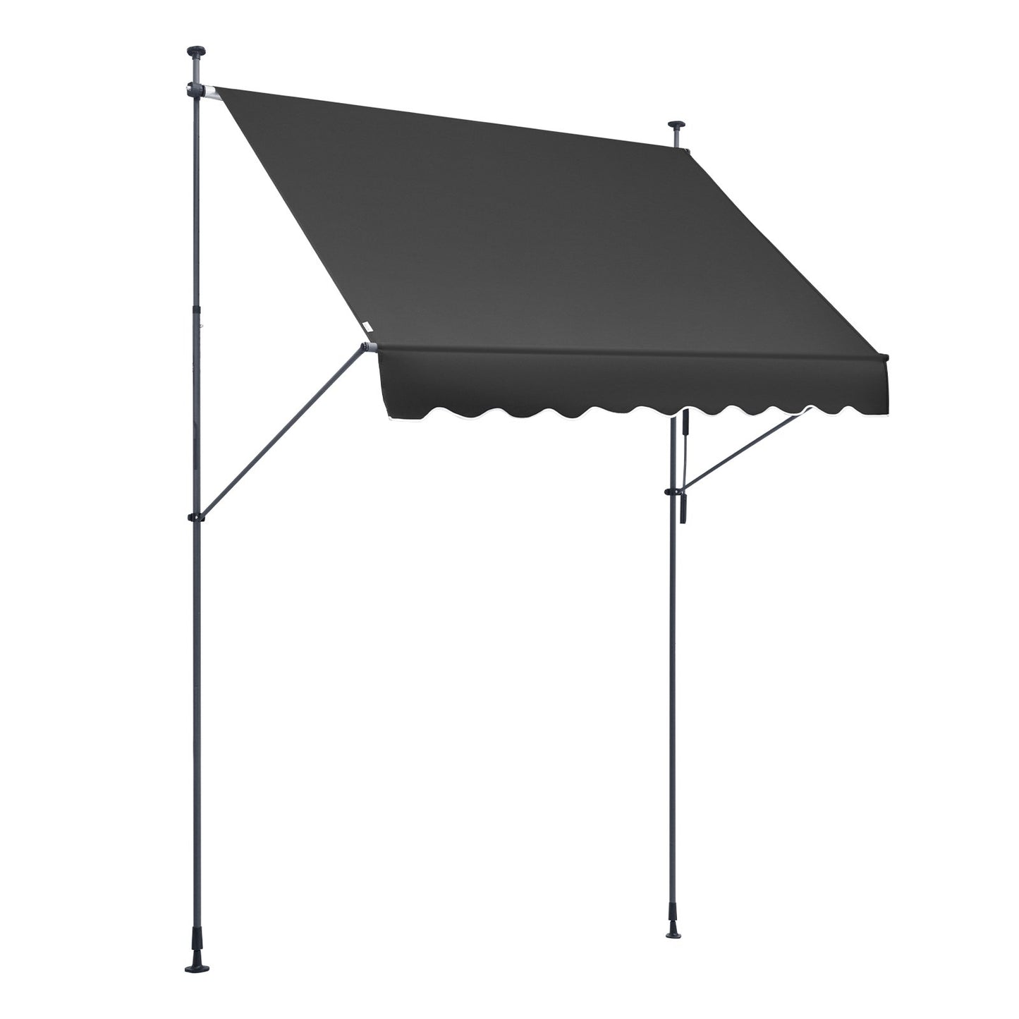 98x47" patio awning Retractable patio roof Sunsetter with crank