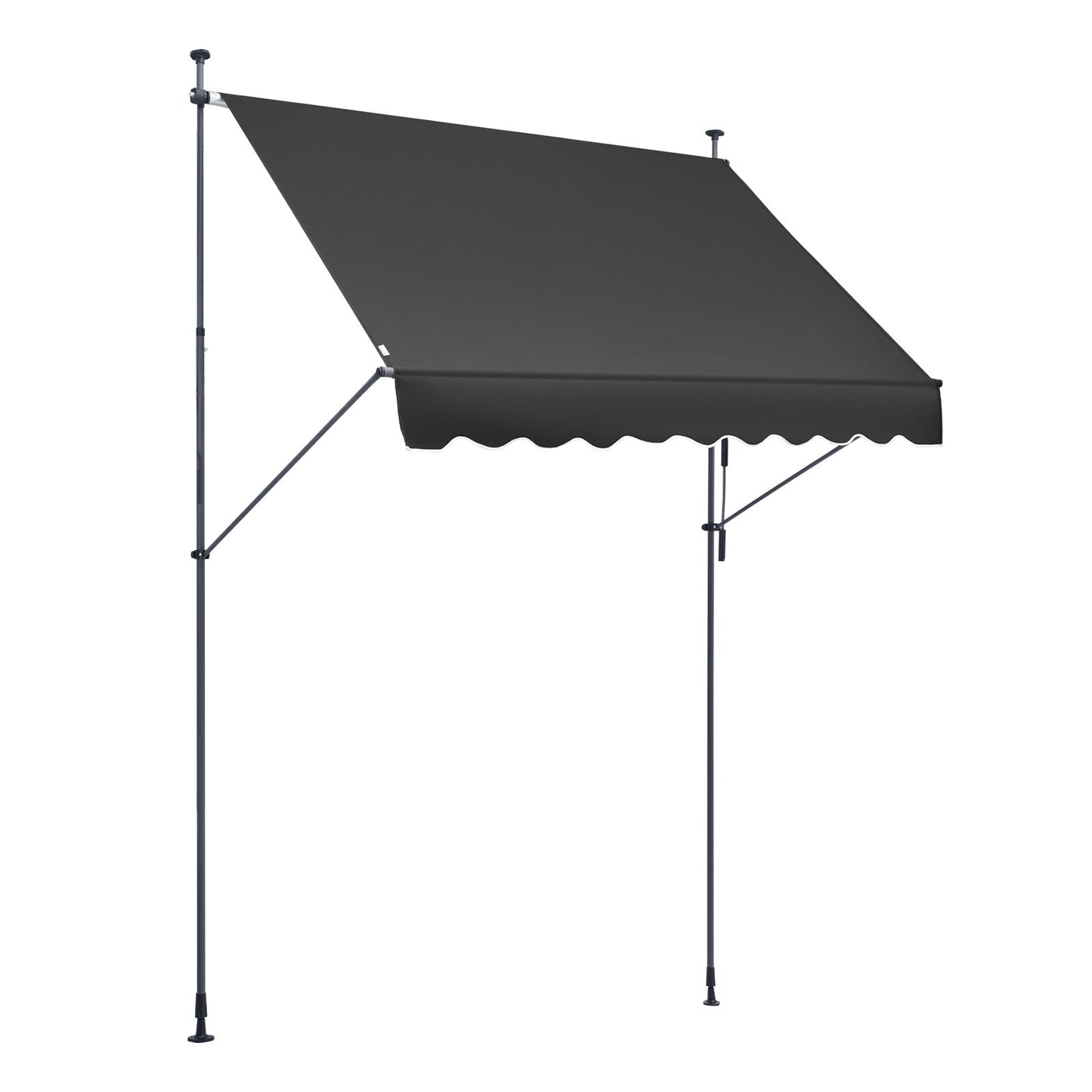 98x47" patio awning Retractable patio roof Sunsetter with crank