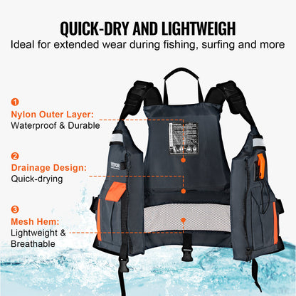 Watersports flytväst PFD 96N Flytväst för män och kvinnor L