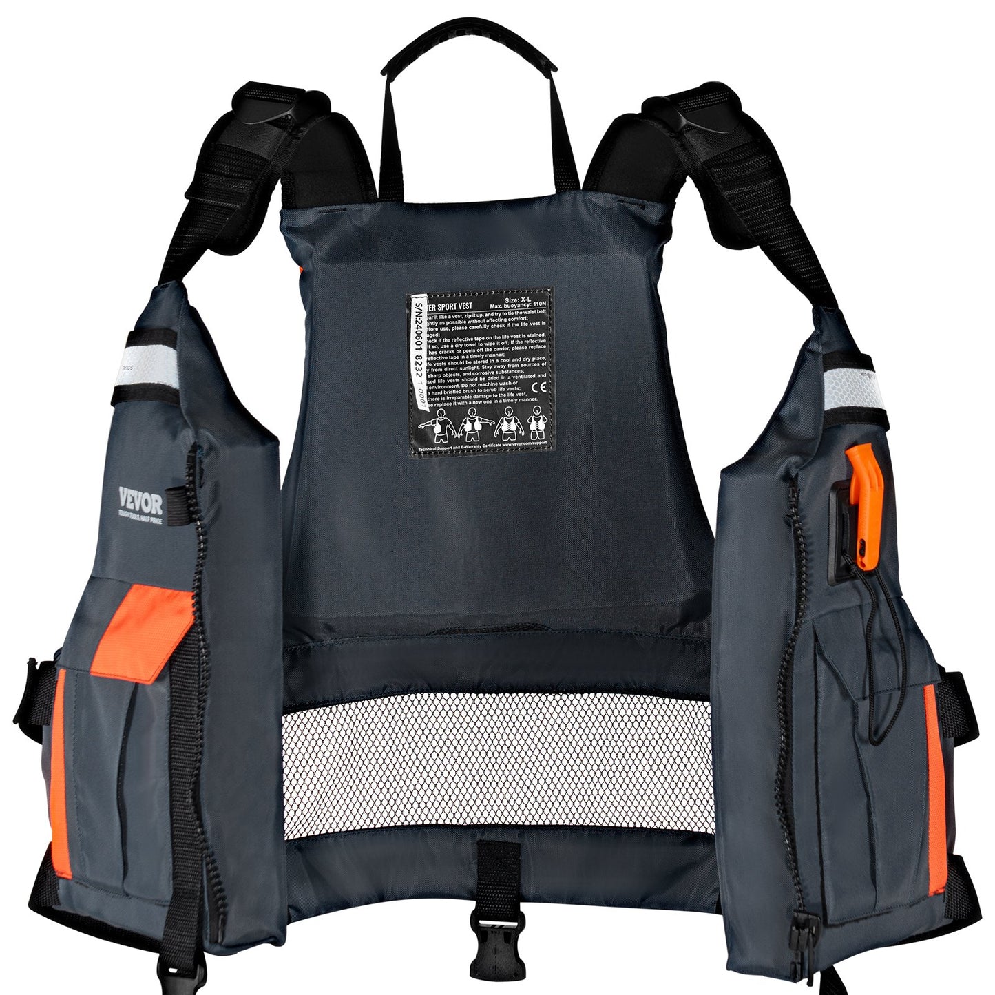 Watersports flytväst PFD 110N Flytväst för män och kvinnor XL