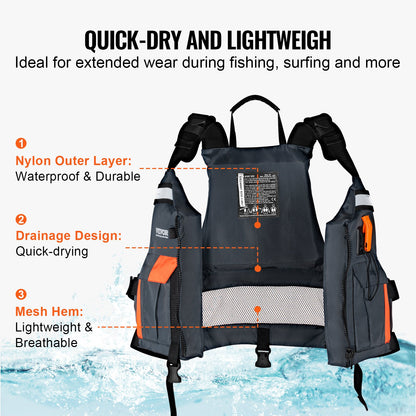 Watersports flytväst PFD 85N Flytväst för män och kvinnor M