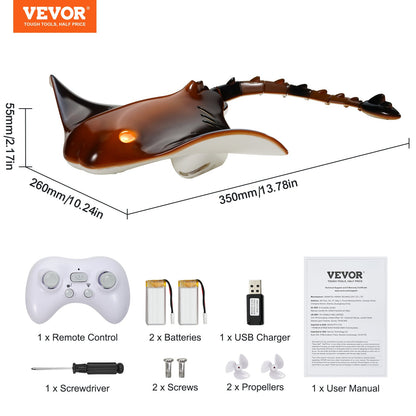 Fernbedienung Manta Ray Spielzeug 2,4 GHz High Speed RC Boot Kinder Erwachsene Geschenk