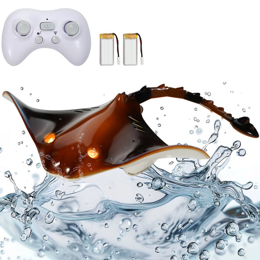 Fjärrkontroll Manta Ray Toy 2,4 GHz High Speed RC Båt Barn Vuxna Present