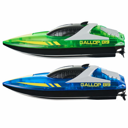 2 PCS RC Boat 2.4 GHz Remote Control Racing Boat 12 km/h Kids Adults Gift
