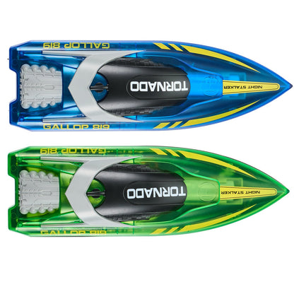 2 PCS RC Boat 2.4 GHz Remote Control Racing Boat 12 km/h Kids Adults Gift